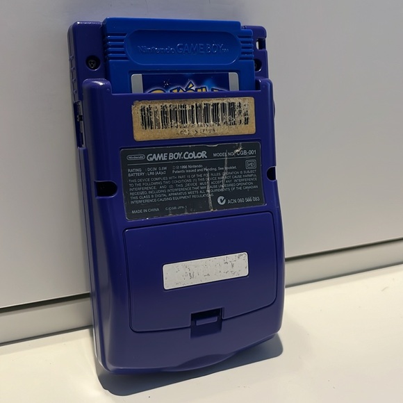 Gameboy color grape cgb-001 - Picture 5 of 5